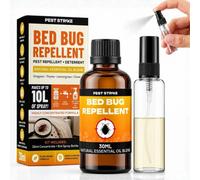Essential Oil Bed Bug & Dust Mite Repellent Makes 10L Spray Safe