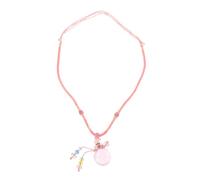 Essential Oil Bottle Necklace Essential Oil Holder Pendant Essential Oil Necklace Pendant Aroma Diffuser Necklace Perfume Pendant Necklace Essential Oil Neck Chain White Glass