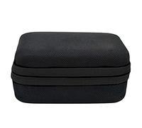 Essential Oil Box Aromatherapy Oil Storage Case with Zipper Travel 12 Slots Organizer Perfume Case for Outdoor Black