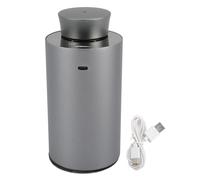 Essential Oil Diffuser, Battery Operated Small Silent Car Fragrance Diffuser, Adjustable Ambient Diffuser, Modern Mist Diffuser Decor for Room, Office, Spa (Grey)