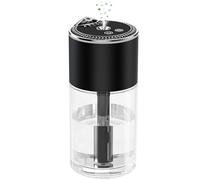 Essential Oil Diffuser, Car Air Fragrance Freshener, Aromatherapy Diffusers for Home Large Room, Bedroom, Car, Office, Desk with Starry Sky Light 250ml Capacity (Black)