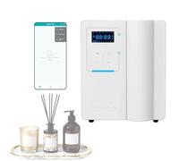Essential Oil Diffuser - Waterless Aroma Diffuser for Large Rooms, 200ml Capacity, Bluetooth App Control, Touch Panel, Cold Air Technology for Offices and Reception Areas