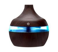 Essential Oil Diffuser - White Ceramic Pаrfum Diffusers With Auto Shut-Off | Small Ultrasonic Cool Mist Humidifier For Aromatherapy With Warm White Lights For My Home