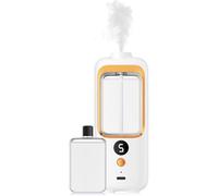 Essential Oil Diffusers for Home, 5 Speeds Diffusers For Essential Oils Large Room, 50ml Ultrasonic Cool Mist Aromatherapy Diffuser, Scented Oil Diffusers Humidifier With Waterless Auto-Off (White)