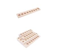 Essential Oil Display Rack Organizer 2pcs Wooden Storage for Home Shop. Convenient & Functional Storage Solution in Natural Pine Wood. Attract More Customers and Beautify Your