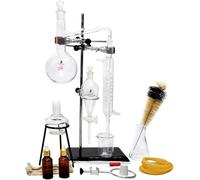 Essential Oil Distiller Kit, 500Ml Glassware for DIY Home Extraction and Chemistry Experiments, Perfect for Making Your Own Essential Oils