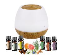 Essential Oil Electric Aroma Diffuser Multifunction Lamp with Bluetooth Speaker- 280ml Tank Capacity, 7 Vibrant LED Colors Aromatherapy Diffuser for Bedroom, Home, and Sensory Room By Playlearn