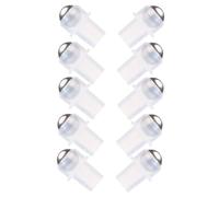 Essential Oil Empty Roller Bottles and Bottle Supplies, Roller Ball Essential Oil Applicator, Steel and Plastic Material, 10pcs, Convenient DIY Production, Perfume and