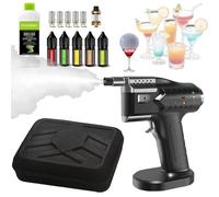 Essential Oil Food Smoker, Premium Smoking Gun for Cocktails and Recipes, Professional Cold Smoker Tool for Bartenders, Ideal for Whisky, Cheese & Vegan Dishes