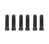 Essential Oil Nasal Inhaler Tubes Refillable Empty Plastic Nasal Inhaler Tubes for DIY, 50Pcs, Black
