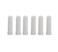 Essential Oil Nasal Inhaler Tubes Refillable Empty Plastic Nasal Inhaler Tubes for DIY, 50Pcs, White
