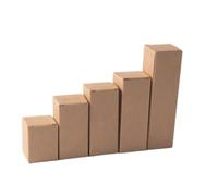 Essential Oil Packing Box 50pcs Rectangular Kraft Folding Box