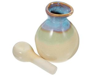 Essential Oil Pot Ceramic Oil Dispenser White Ice Cracked Porcelain