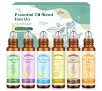 Essential Oil Roll On for Self Care - Aromatherapy Oil Gift for Women Men, Portable Aromatherapy Blend for Relaxation - Self Care Gifts for Women Valentines Birthday Christmas Moms Day