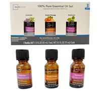 Essential Oil Set Pack of 3, Lavender, Sweet Orange, Patchouli, 100% Pure Natural, 15ml 0.5f oz, Aromatherapy Gift Set