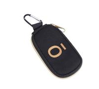 Essential Oil Storage Bag1-3ML Keychain for 10Slots Bottle Holder with Hanging Buckle Oil Travel Carrying Key Chain(Black)