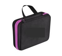 Essential Oil Storage Case for 30 Slots 5ML 10ML 15ML Roller Bottles Holder Perfume Hanging Organizers(Pink,5-10-15ML)