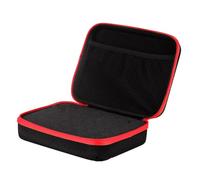Essential Oil Travel Case for 10ml and 15ml Bottles, Red Eva | Zipper Handle Design, Shockproof Drop-proof Build, Large Capacity Organizer for Travel Use