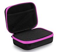 Essential Oils Carrying Case 12 Slots Storage Box Travel Bag with Foam Insert Mesh Pocket for Oil Bottles