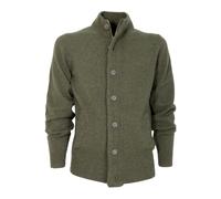 Essential Patch Zip Through - male - Barbour - Cardigans - Green - L - Knitwear L