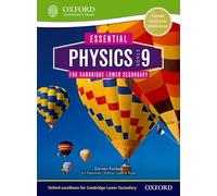 Essential Physics for Cambridge Lower Secondary Stage 9 Student Book (Cie Checkpoint) (Essential Science for Cambridge Secondary 1)