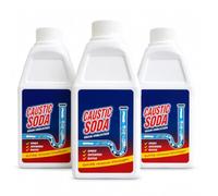 Essential Power 500g Caustic Soda Powder Drain Cleaners & Unblockers Cleaner Effectively Clears Blocked Drains Also Use for Cleaning Pathways Driveways Exterior & Brickwork