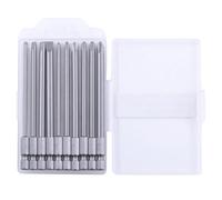 Essential Precise 10 Piece Screwdriver Impacts Driver Bit Collection 100mm for Most Your Needs Electric Tool Accessories Power Tool Accessories