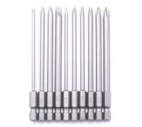 Essential Precise 10 Piece Screwdriver Impacts Driver Bit Collection 100mm for Most Your Needs Electric Tool Accessories Driver Bit
