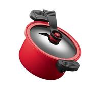 Essential Pressure Cooker for Home Cooking, Multi-functional, Scratch Resistant Iron Cookware, Easy to Use Stem Pot Pressure Cooker