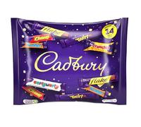 ESSENTIAL PRODUCTS Cadbury Family Heroes Treat size Chocolate Bars Multipack, 216g. Christmas, Stocking Filling, Big Night In, Birthday, Easter, Thank you Gift, Present, 14 count
