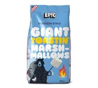 ESSENTIAL PRODUCTS Giant American Style Toastin' Marshmallows Extra Large Mega Marshmallow | Tasty & Fluffy Perfect for Barbeque Bonfire Roast 800g Jumbo Size of Delicious Squishy Mellows Sold by EPL