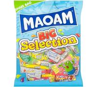 ESSENTIAL PRODUCTS Maoam Big Selection Share Bag 550g | Fruit and Cola Flavour Chewy Sweet Mixture | Share Pack | Ideal Present | Sold by Essential Products