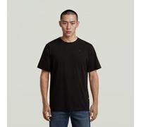Essential Raw Neck T-Shirt - Black - Men S