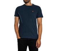 Essential SDC0 Logo EMB T-Shirt Deep Sea Blue Marl/Orange S
