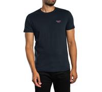 Essential Serif Logo T-Shirt Eclipse Navy/Pink S