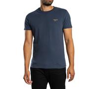 Essential Serif Logo T-Shirt Standard Navy/Yellow XL