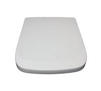 Affine Amelie Soft Close Square Toilet Seat - Top Fix White