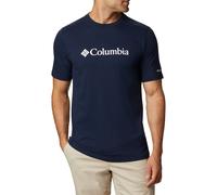 Essential Short Sleeve T-Shirt with Chest Logo Print Navy Blue