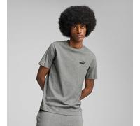 Essential Short Sleeve T-Shirt with Small Logo Print grey