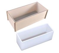 Essential Silicone Mold Set with Craft Molds Rectangular Great for Baking Enthusiasts and Lovers Kitchen Tool