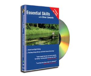 Essential Skills With Oliver Edwards - Search And Sight Fishing / Deep Diving Shrimp And Chalk Stream Entomology [2001] [DVD]