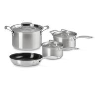 Essential Stainless Steel Set of 7 Cookware Set