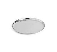 Essential Steel Round Dish Medium Stainless Steel