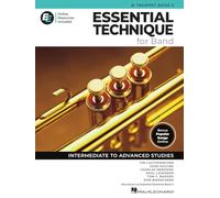 Essential Technique for Band - Bb Trumpet Book 3 with EEi Online Resources | Trumpet Method Songbook and Sheet Music with 250+ Video Lessons and Updated Repertoire | Intermediate to Advanced Studies