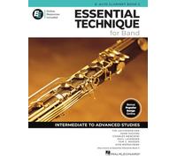 Essential Technique for Band - Eb Alto Clarinet Book 3 with EEi Access | Clarinet Method Songbook and Sheet Music with 250+ Video Lessons and Updated ... to Advanced Studies: With Online Resources