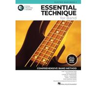 Essential Technique for Band - Electric Bass Book 3 with EEi Online Resources | Electric Bass Method Songbook and Sheet Music with 250+ Video Lessons and Updated Repertoire |Comprehensive Band Method