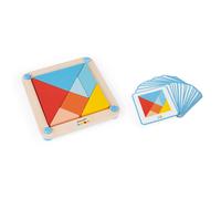 - Essential - The Tangram - Wooden Early Learning Educational Game - Water-Based Paint - Ages 2 and Up, J05070