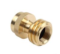 Essential Tool Solid Brass Propane Tank Converter for Easy Use with Various Outdoor Cooking Appliances