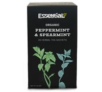 Essential Trading Organic Peppermint & Spearmint Herbal Tea Infusion - 20 Bags