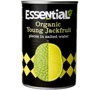 Essential Trading Organic Young Jackfruit Pieces in Salted Water - 400g